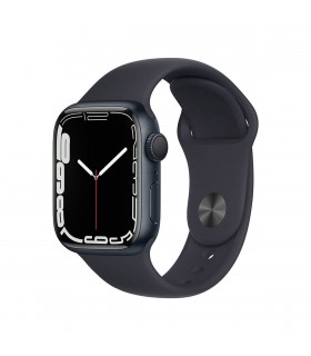 Apple Watch Series 7 GPS 41mm Aluminio Negro medianoche con correa deportiva Negro medianoche