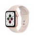 Apple Watch SE 2021 GPS 40mm Aluminio Oro y correa deportiva Blanco estrella MKQ03TY/A
