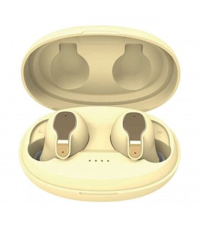 Auriculares intrauditivos XY-5 Bluetooth 5.0 estéreo Amarillo