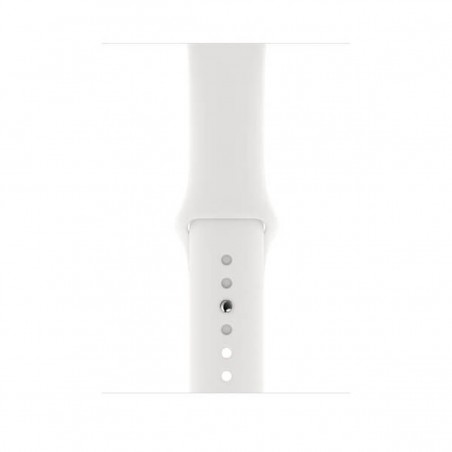 Apple Watch Series 4 GPS + Cellular 44 mm Plata con Correa Sport Blanca MTVR2TY/A