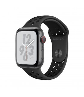 Apple Watch Series 4 Nike+ GPS + Cellular 44 mm Gris espacial y correa Nike Sport Antracita/Negra MTXM2TY/A