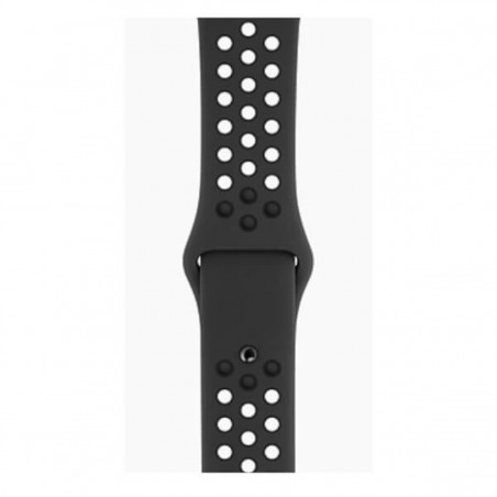 Apple Watch Series 4 Nike+ GPS + Cellular 44 mm Gris espacial y correa Nike Sport Antracita/Negra MTXM2TY/A
