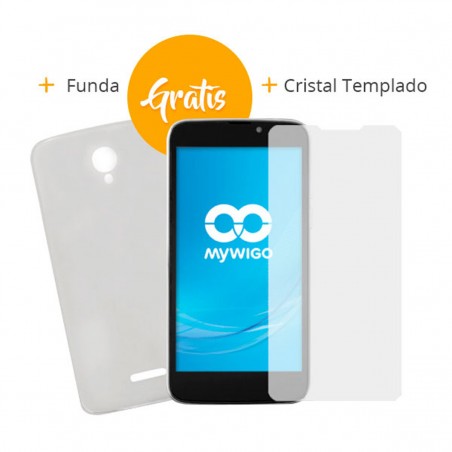 MyWigo Halley 2 con funda y cristal templado GRATIS