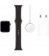 Apple Watch Series 5 GPS, Caja 44mm Aluminio Gris Espacial y correa deportiva negra
