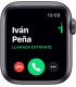 Apple Watch Series 5 GPS, Caja 44mm Aluminio Gris Espacial y correa deportiva negra