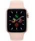 Apple Watch Series 5 GPS + Celular, Caja 44mm Aluminio Oro y correa deportiva Rosa Arena MWWD2TY/A