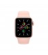 Apple Watch SE (GPS + Cellular), 40mm Aluminio Oro y correa deportiva Rosa Arena