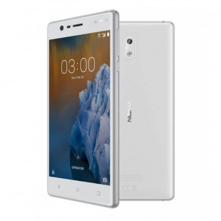 Nokia 3 Blanco Plata Dual SIM