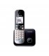 Teléfono Inalámbrico DECT Panasonic Negro KX-TG6811