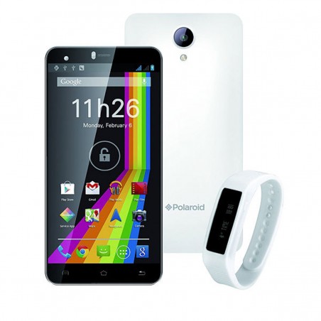 Polaroid Cosmos 5.5 Blanco + Smartband
