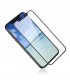 Protector de pantalla iPhone XR cirstal templado 5D marco negro