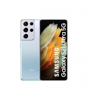 Samsung Galaxy S21 Ultra 5G 12GB/256GB Plata (Phantom Silver) Dual SIM G998