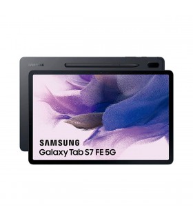 Samsung Galaxy Tab S7 FE 5G 12.4" 6GB/128GB Negro (Mystic Black) T736