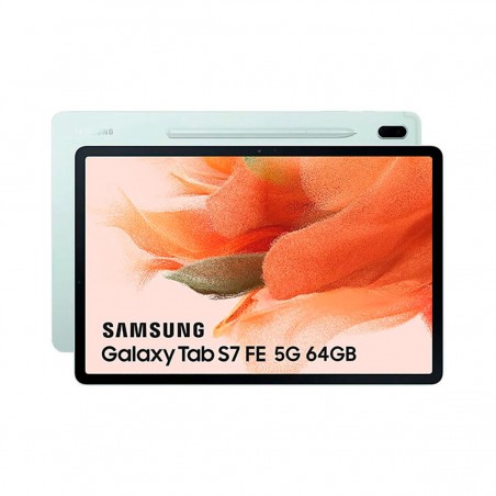 Samsung Galaxy Tab S7 FE 5G 12.4" 4GB/64GB Verde (Mystic Green) T736