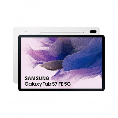 Samsung Galaxy Tab S7 FE 5G 12.4" 4GB/64GB Plata (Mystic Silver) T736