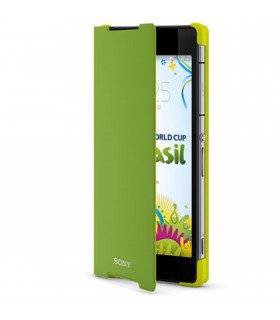 Sony SCR10 Verde - Funda de tipo libro original para Xperia Z2