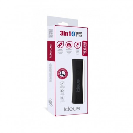 Palo Selfie Ideus 3 en 1 con Linterna y Powerbank 2600mAh