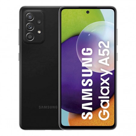 Samsung Galaxy A52 4G 6GB/128GB Negro (Awesome Black) Dual SIM Enterprise Edition A525F