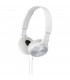 Auriculares estéreo Sony MDR-ZX310 blanco