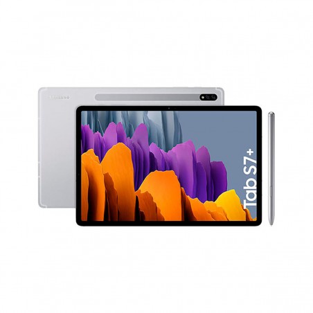 Samsung Galaxy Tab S7+ 12,4" 6GB/128GB WiFi Plata (Mystic Silver) T970N