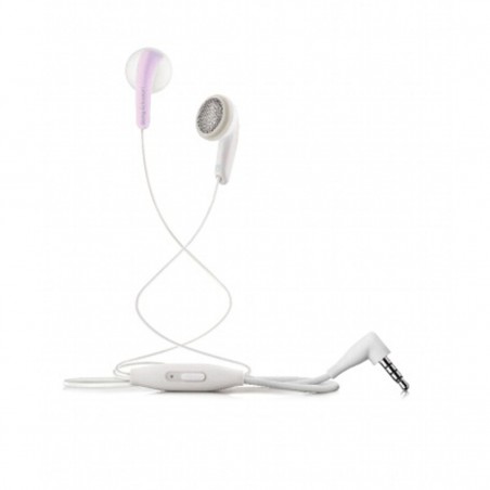 Auricular manos libres Sony Ericsson MH410 blanco rosa