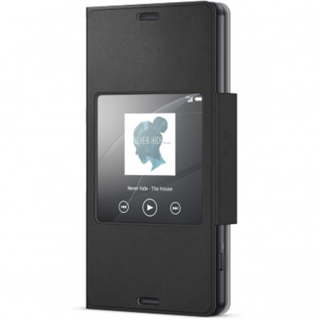 Sony SCR26 negro - Funda con ventana inteligente