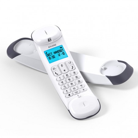 Teléfono inalámbrico DECT Alcatel Smile Gris