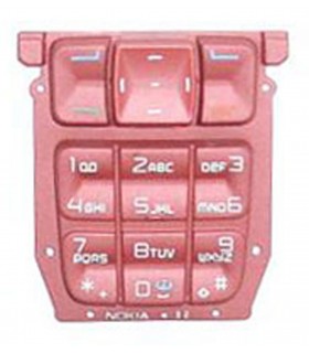 Teclado Nokia 3220 Rojo