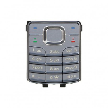 Teclado Nokia 6500 Classic Nature Silver