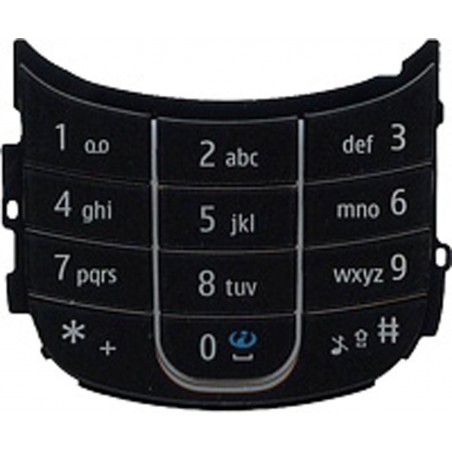 Teclado numerico Nokia 3600 Slide Charcoal