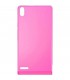 Funda TPU Huawei para tu Huawei Ascend P6 rosa