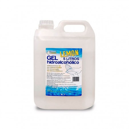 Garrafa Gel Hidroalcohólico Higienizante de 5L Verita Farma Limón