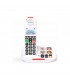 Teléfono Inalámbrico SwissVoice XTRA 2155 Fotocteclas Blanco