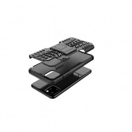Funda Rugerizada negra para iPhone 11 Pro