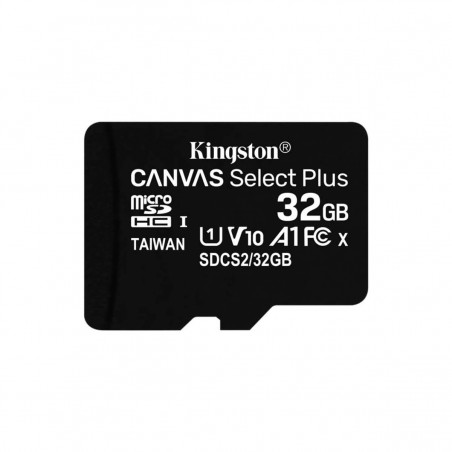 Tarjeta de Memoria Kingston CANVAS Select Plus MicroSDHC 32GB