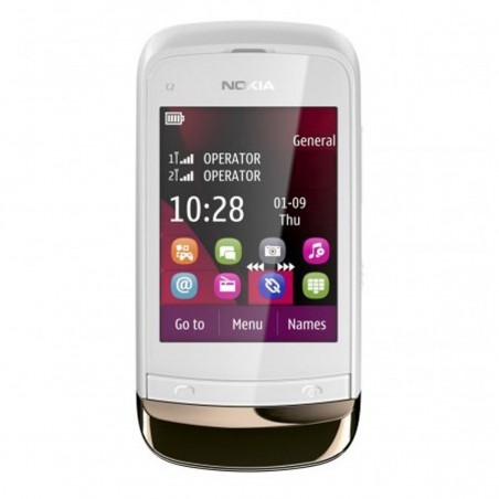 Nokia C2-03 Dualsim golden white libre (Seminuevo)