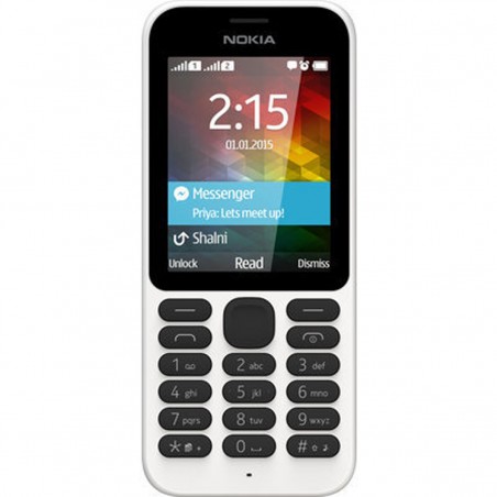 Nokia 215 DualSIM blanco SEMINUEVO