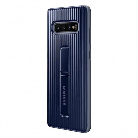 Funda Samsung Protective Standing Cover Negro Azulado para Galaxy S10 Plus EF-RG975CBEGWW