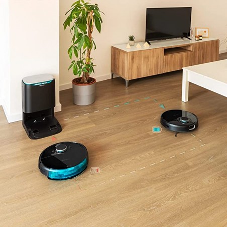 Cecotec Robot Aspirador Conga 8090 + Base Autovaciado Conga Home 10000