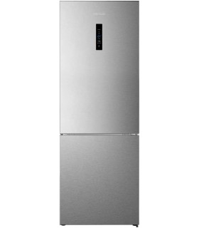 Frigorífico Bolero CoolMarket Combi 495 Inox E