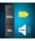 Frigorífico Bolero CoolMarket Combi 356 Dark D