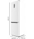 Frigorífico Bolero CoolMarket Combi 356 White D