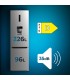 Frigorífico Bolero CoolMarket Combi 322 WD Inox D