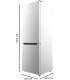Frigorífico Bolero CoolMarket Combi 322 Inox E