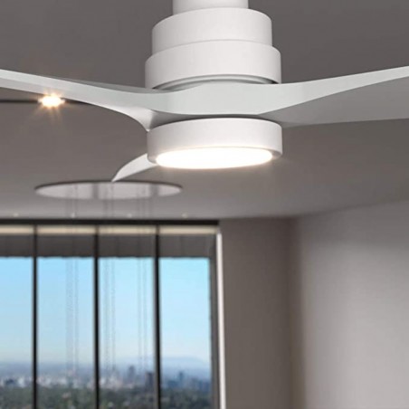 Ventilador de Techo Cecotec EnergySilence Aero 5200 White Design. 6 Velocidades