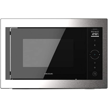 Cecotec Microondas Encastrable GrandHeat 2500 Built-In Touch SteelBlack