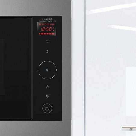 Cecotec Microondas Encastrable GrandHeat 2500 Built-In Touch SteelBlack
