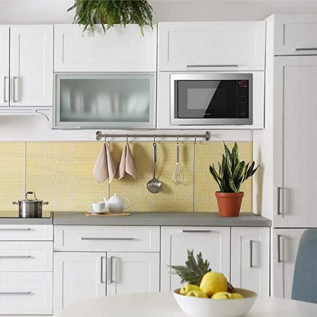 Cecotec Microondas Encastrable GrandHeat 2500 Built-In Touch SteelBlack