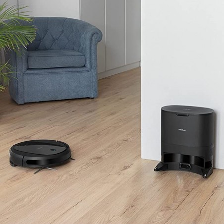 Cecotec Robot Aspirador con Base de Autovaciado Conga 2290 Ultra Home