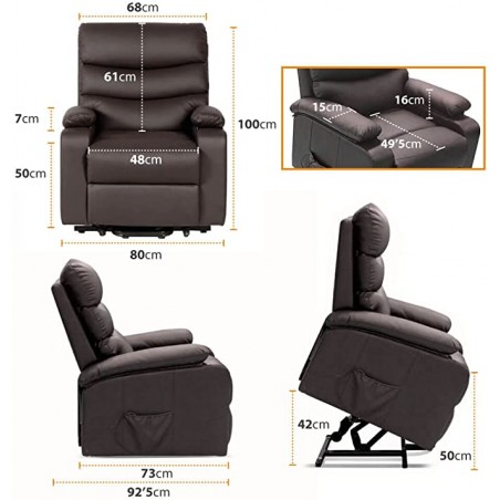 Sillón Masaje Vida10 Levanta-Personas